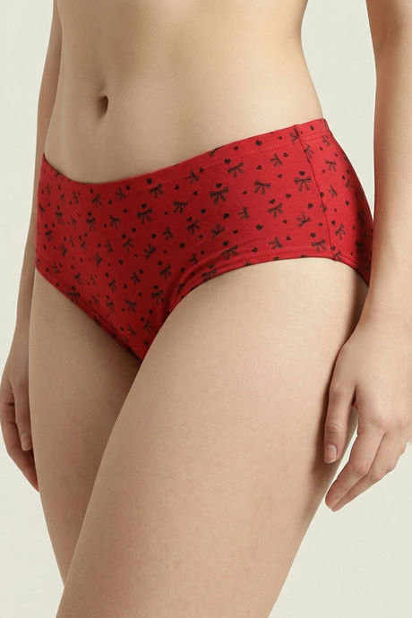 Zivame Regular Rise Full Coverage Hipster Panty (Pack of 3) - Multicolor — image 3